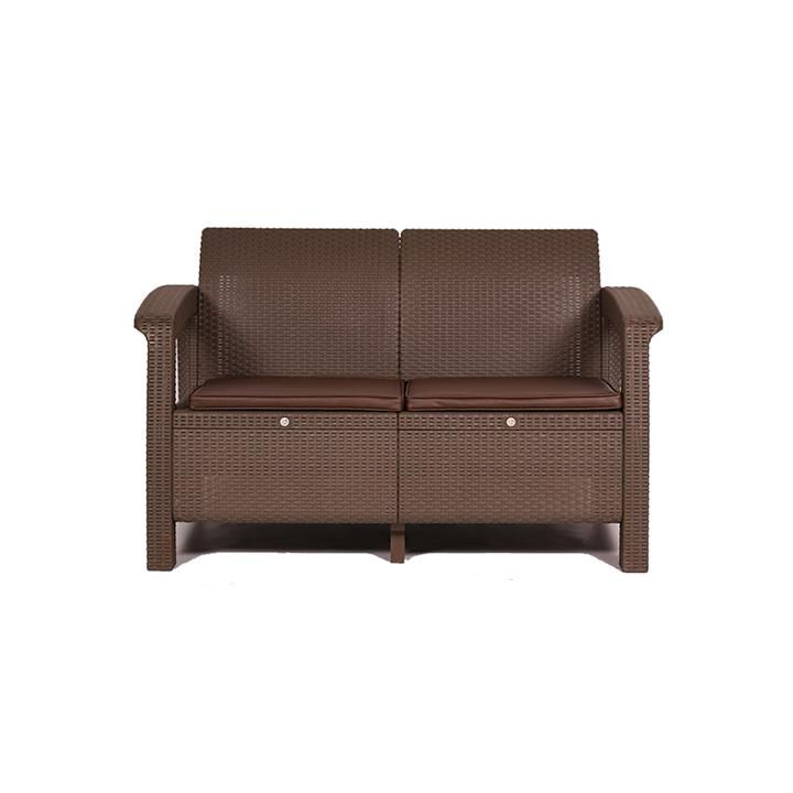 مبل حصیری دو نفره بابل Babol Two-seat Wicker Sofa